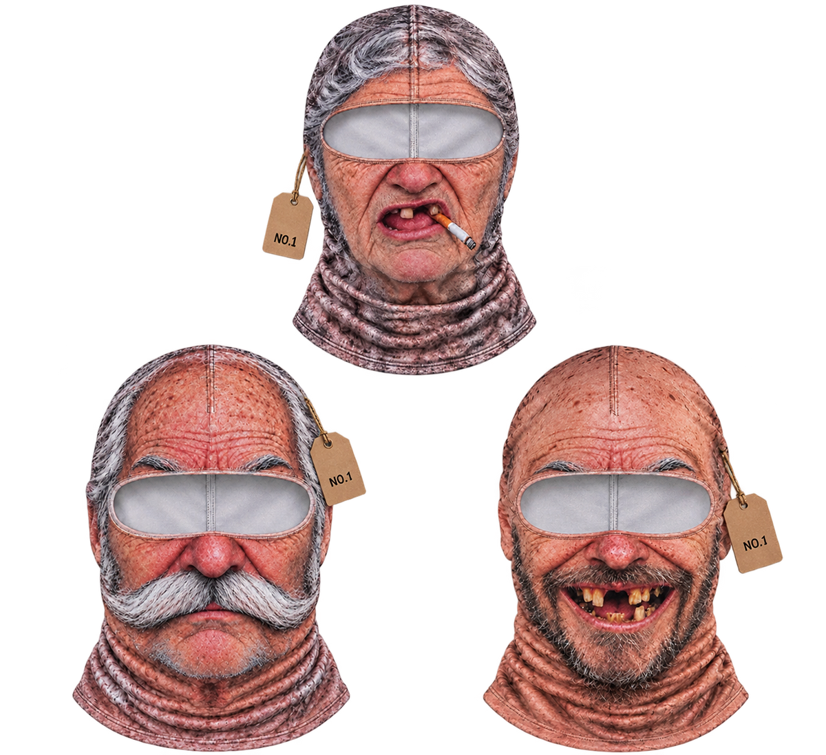 Pack de 3 máscaras